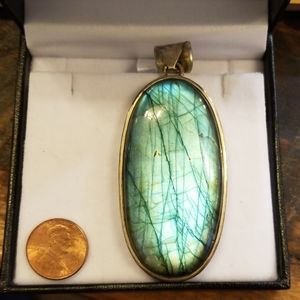 Gorgeous Labradorite statement peice